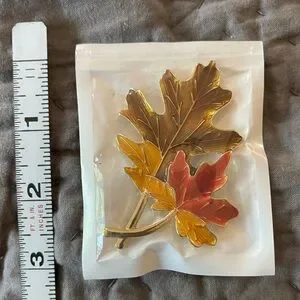 Anne Klein Jewelry Vintage Anne Klein Fall Leaves Enamel